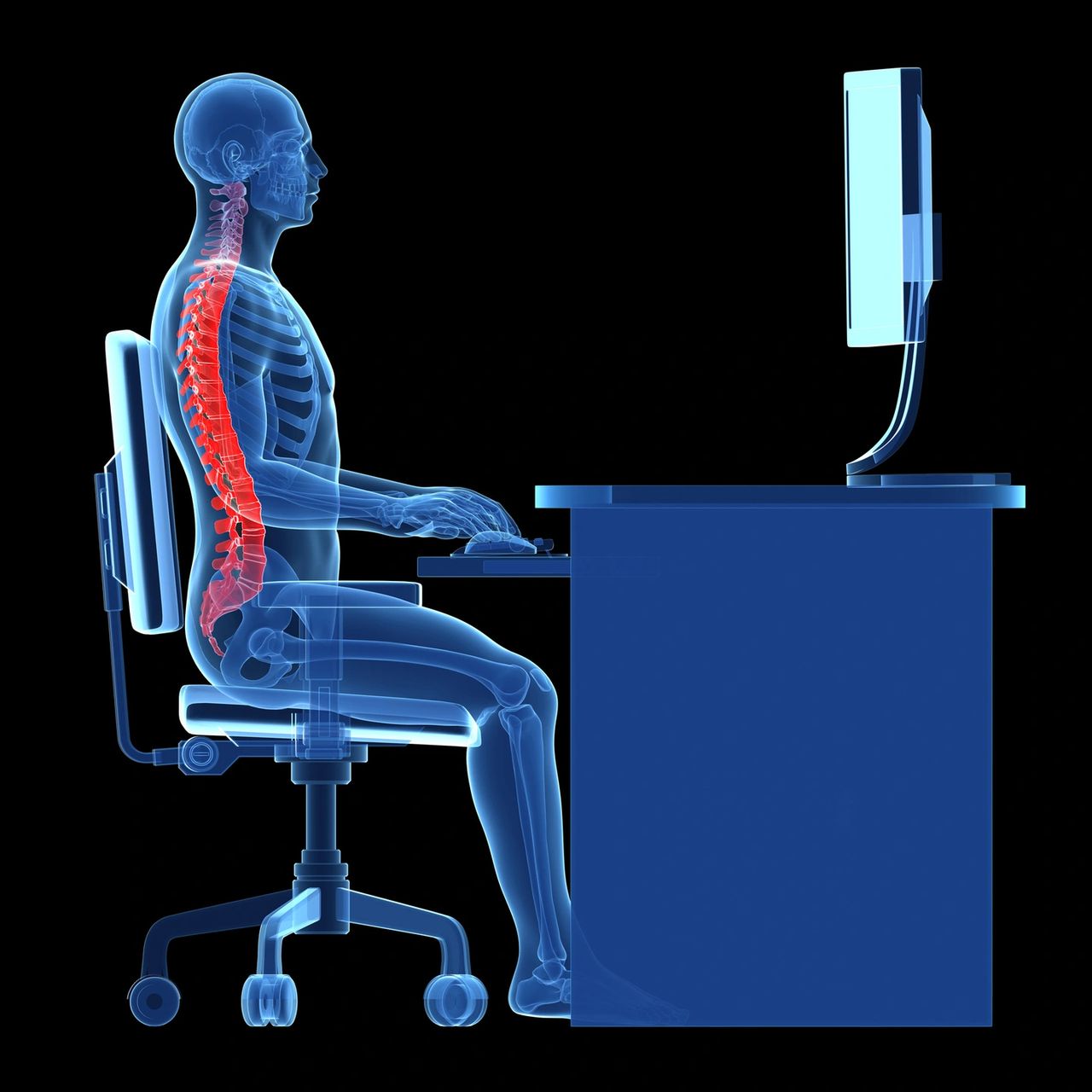 Click to go to an article on Desk Setup for Optimal Posture