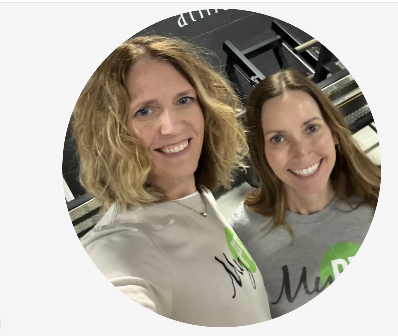 Dr. Shana Blackman and Dr. Cathy Walls together